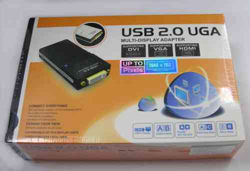 USB 2.0 to DVI Multi-Display Adaptor (2048x1152)